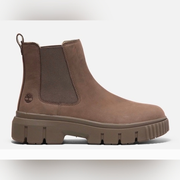 Timberland Shoes - Timberland Taupe Suede Chelsea Boots